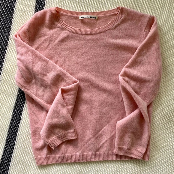 Reformation Cashmere Sweater, Light Pink, Size small, like new condition - Picture 2 of 6